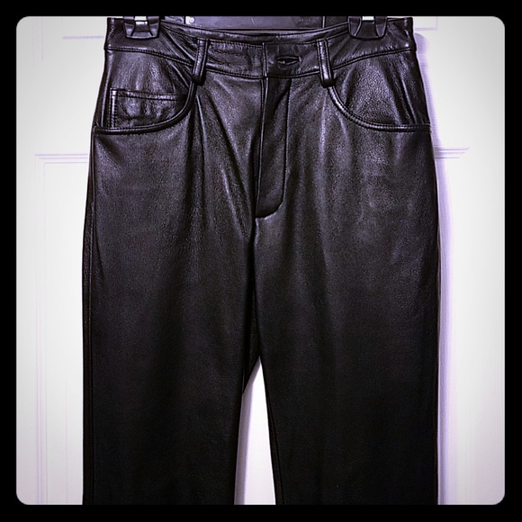 Wilsons Leather Denim - Womens leather jeans